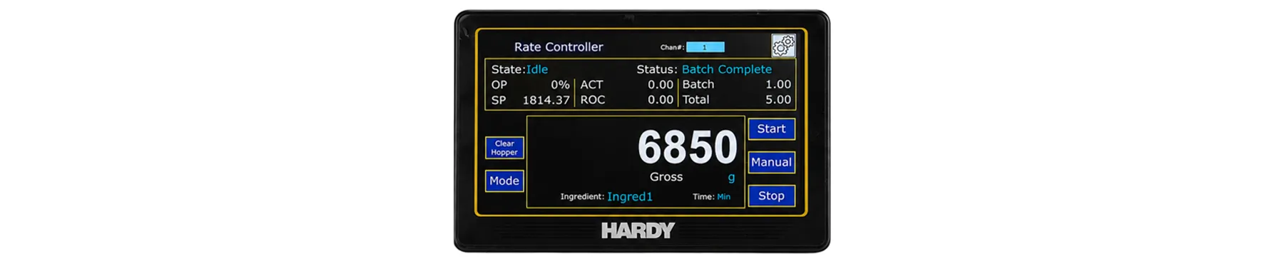 Kontroler HI6850-CMFC za precizno kontinuirano doziranje